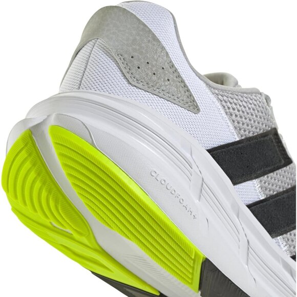 ⚡Adidas Men Grey/Black/Solar Slime Imported Rubber Lace Closure Fashion Sneaker - Picture 6 of 8